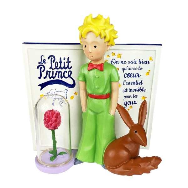 FIGURINE LE PETIT PRINCE 16 CM LIVRE