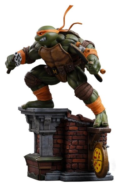 Tortues Ninja statuette 1/10 Art Scale Michelangelo Unleashed 24 cm