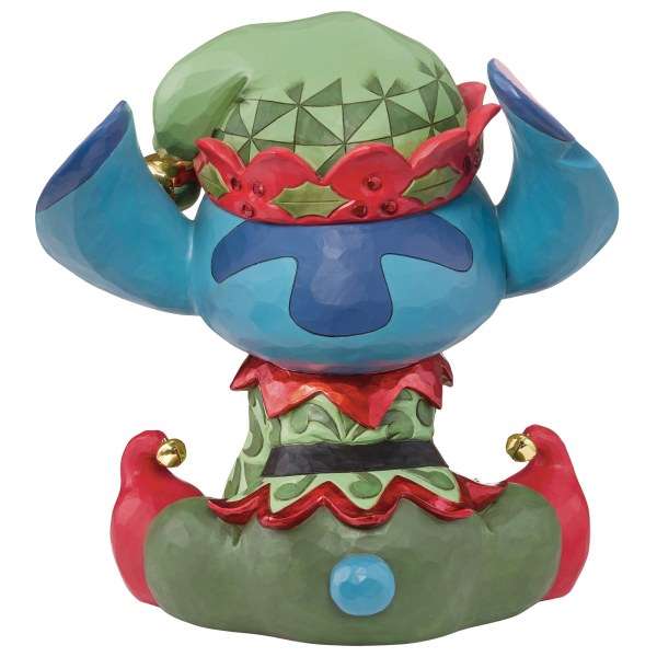 Figurine Stitch lutin de Noël Disney 37,3 cm par Jim Shore – Exclusivité Costco – Disney Traditions