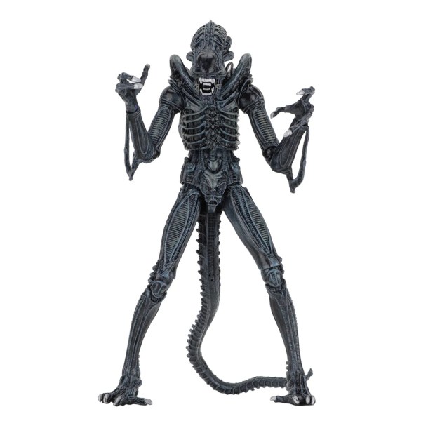 ALIEN - 7" SCALE ACTION FIGURE - ULTIMATE ALIENS WARRIOR 1986 (BLUE)