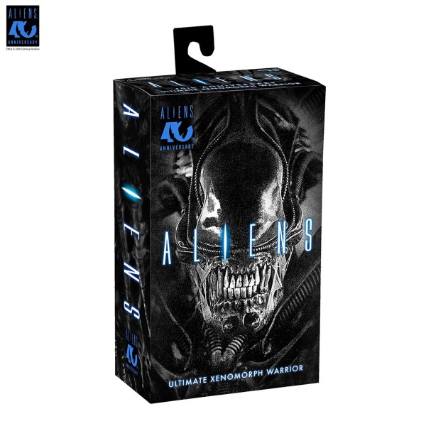 ALIENS - 7" SCALE ACTION FIGURE - 40TH ANNIVERSARY ULTIMATE WARRIOR XENOMORPH (BLACK)