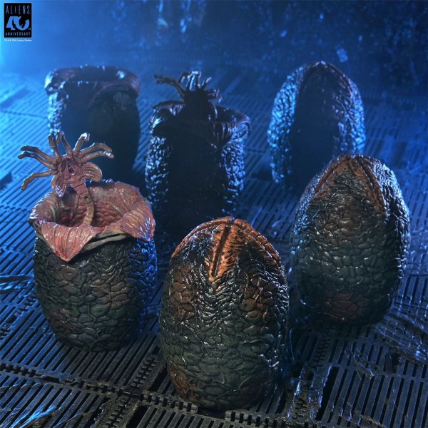 ALIENS - ACCESSORY PACK - 40TH ANNIVERSARY CARTON OF ALIEN EGGS 6 PACK