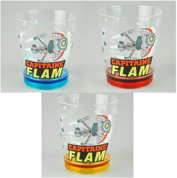 Verre en plastique Capitaine Flam