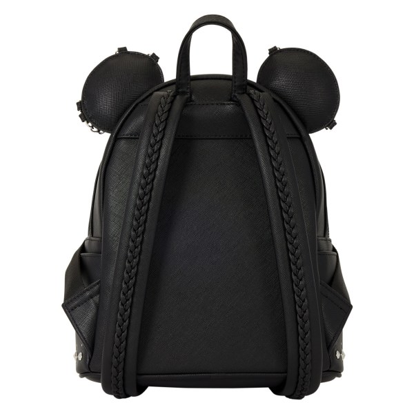 Mini sac à dos Minnie Mouse avec clous et chaînes - Disney Loungefly