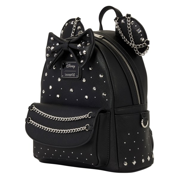 Mini sac à dos Minnie Mouse avec clous et chaînes - Disney Loungefly