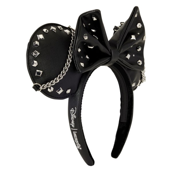 Serre-tête Oreilles Minnie Mouse avec Clous et Chaînes - Disney Loungefly