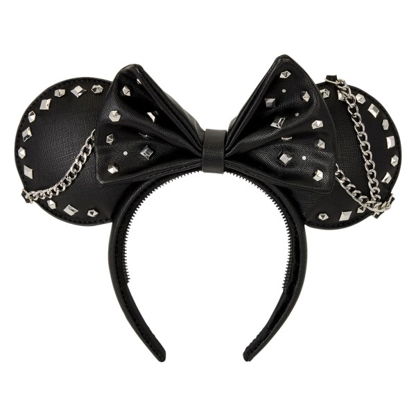 Serre-tête Oreilles Minnie Mouse avec Clous et Chaînes - Disney Loungefly