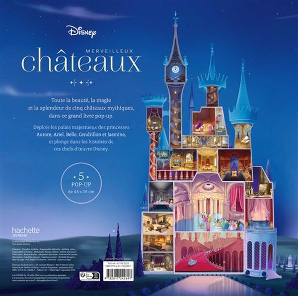 Disney - Merveilleux Châteaux - Livre pop-up - Hors Série