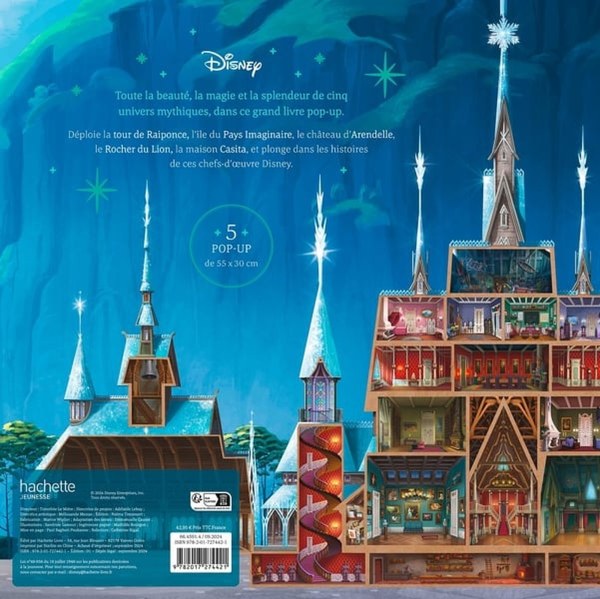 Disney – Mondes Merveilleux – Livre Pop-up