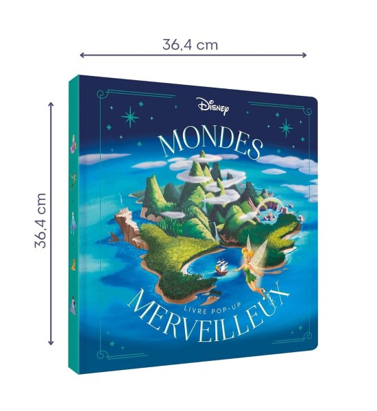 Disney – Mondes Merveilleux – Livre Pop-up
