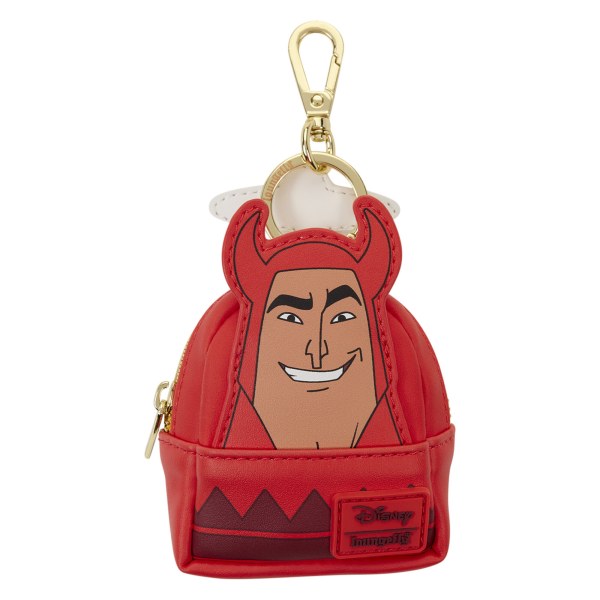 Porte-clés Mini Sac à Dos Réversible Ange & Démon Kronk - Disney Loungefly Kuzco L'Empereur Mégalo