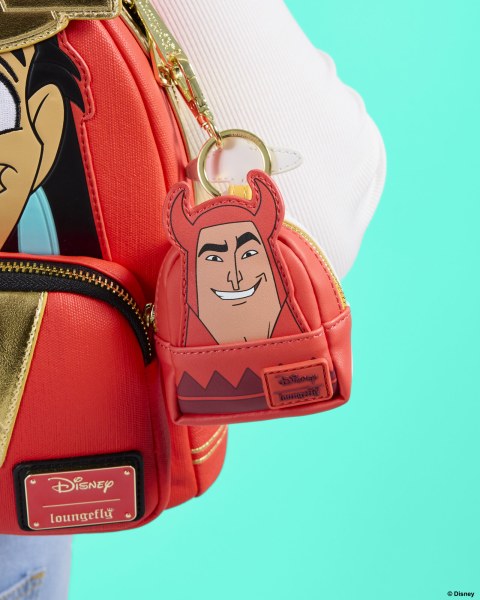 Porte-clés Mini Sac à Dos Réversible Ange & Démon Kronk - Disney Loungefly Kuzco L'Empereur Mégalo