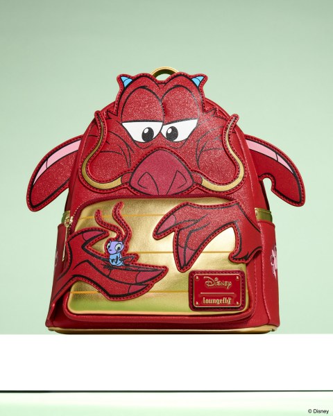 Mini Sac à Dos Pailleté Cosplay Mushu - Disney Loungefly Mulan