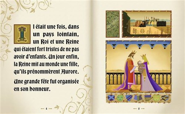 Livre Disney - La Belle Au Bois Dormant - Le Grimoire