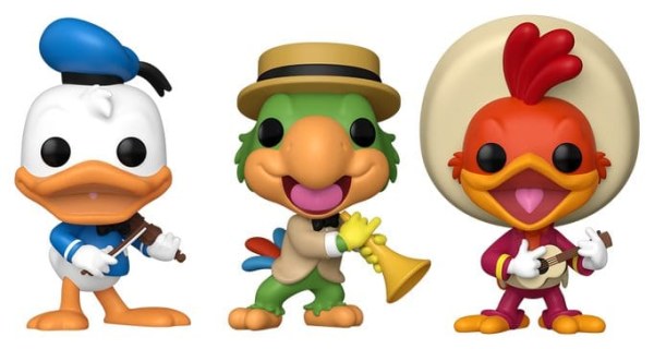 FUNKO POP! pack 3 figurines Les Trois Caballeros - Disney