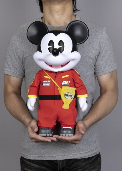 Vinyle tirelire SYAKING-BANG!! Functional Figurine Race Car Mickey 48 cm - Disney Mickey and Friends