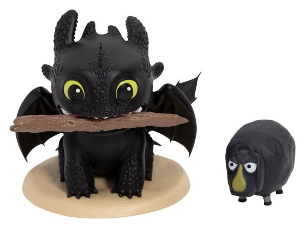 Assortiment mini figurines Dragons 9 cm boîtes mystère - Mini Egg Attack