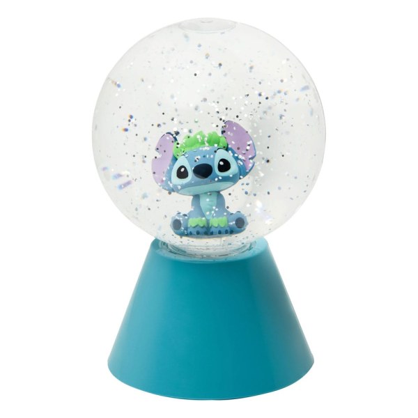 Lampe LED Stitch Boule Paillettes 17 cm - Disney Lilo & Stitch