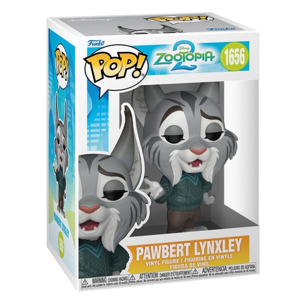 Funko POP! 1656 Pawbert Lynxley - Zootopie 2