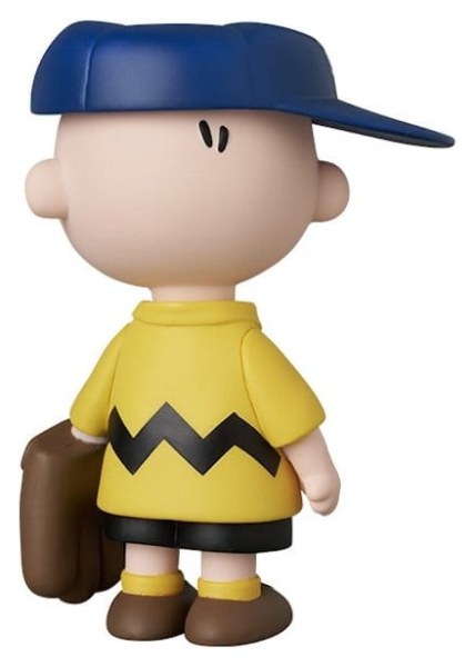 Figurine PVC UDF Charlie Brown en Los Angeles Dodgers 9 cm - MLB × Peanuts