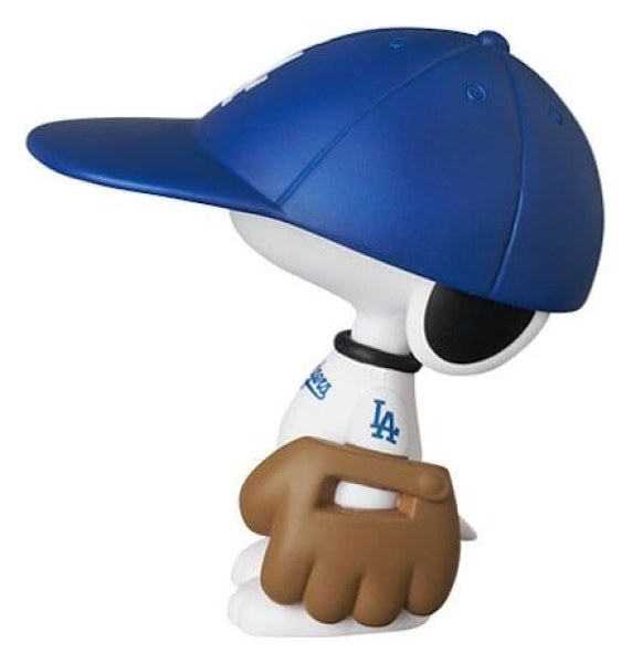 Figurine PVC UDF Snoopy en Los Angeles Dodgers 7 cm - MLB × Peanuts