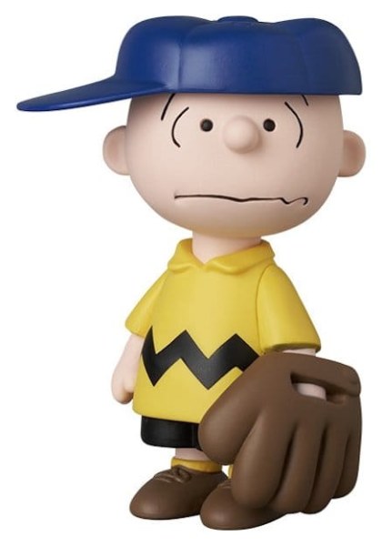 Figurine PVC UDF Charlie Brown en New York Mets 9 cm - MLB × Peanuts