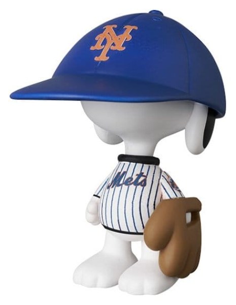 Figurine PVC UDF Snoopy en New York Mets 7 cm - MLB × Peanuts