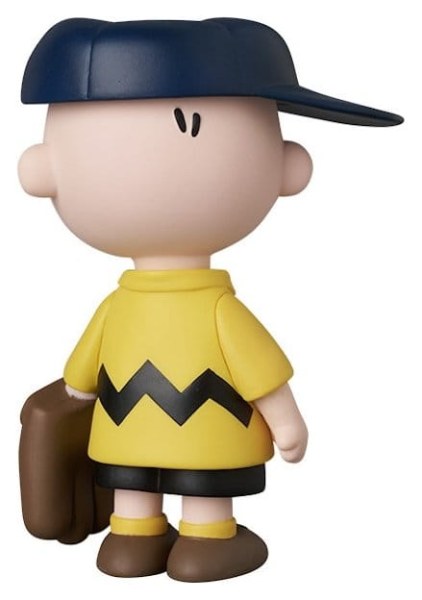 figurine PVC UDF Charlie Brown en Yankees de New York 9 cm - MLB × Peanuts