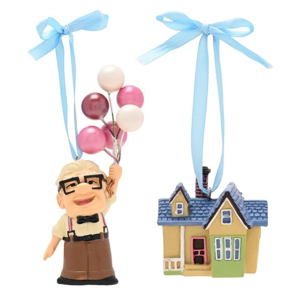 Set de 2 Décorations Carl et la Maison - Disney Pixar Là-Haut