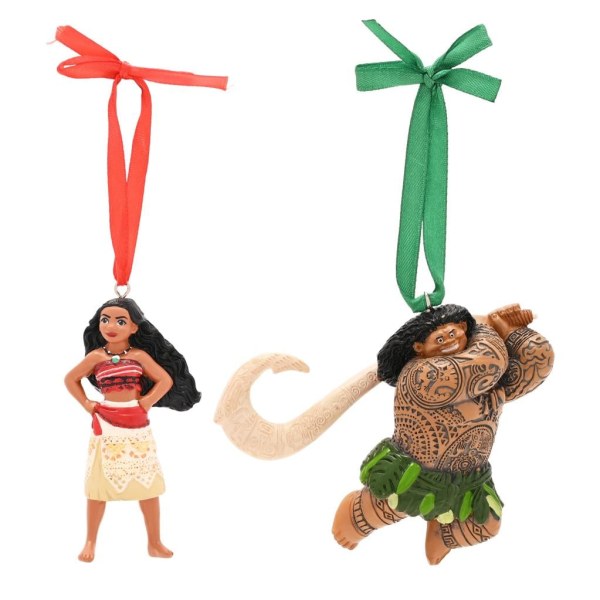 Set de 2 Décorations Vaiana et Maui - Disney