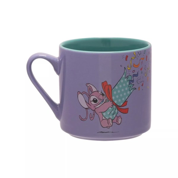 Ensemble de 2 Mugs Colorés Stitch & Angel Joyeuses Fêtes - Disney