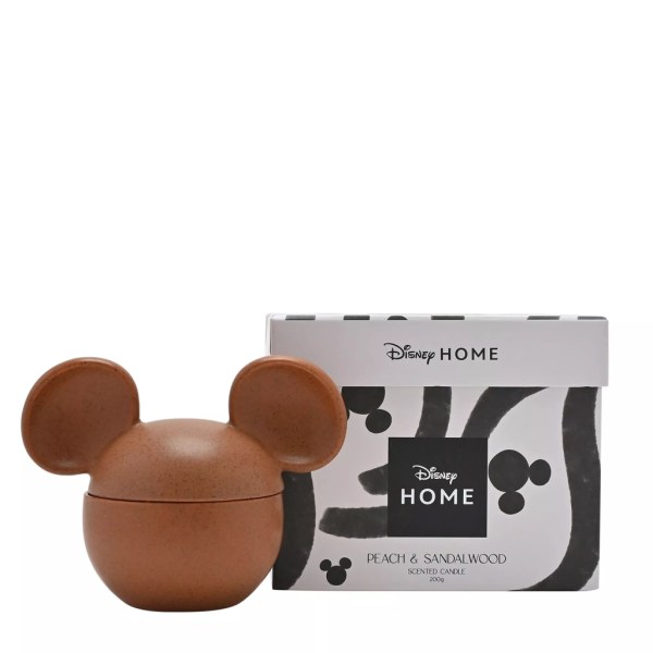 Bougie Terracotta Mickey Pêche & Bois de Santal - Disney