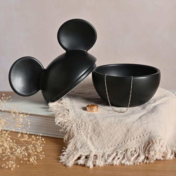 Boîte 3D en Forme de Tête Mickey avec Couvercle - Disney