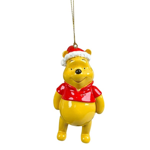 Disney - Suspension 3D Winnie l’Ourson avec bonnet de Noël