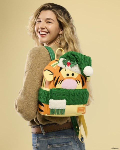 Mini sac à dos Tigrou de Noël - Disney Loungefly Winnie l'Ourson
