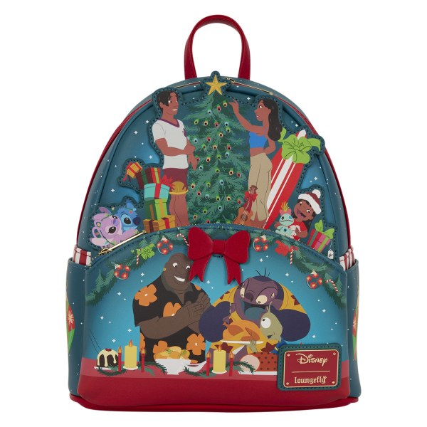 Mini sac à dos Lilo & Stitch Fête de Noël - Disney Loungefly