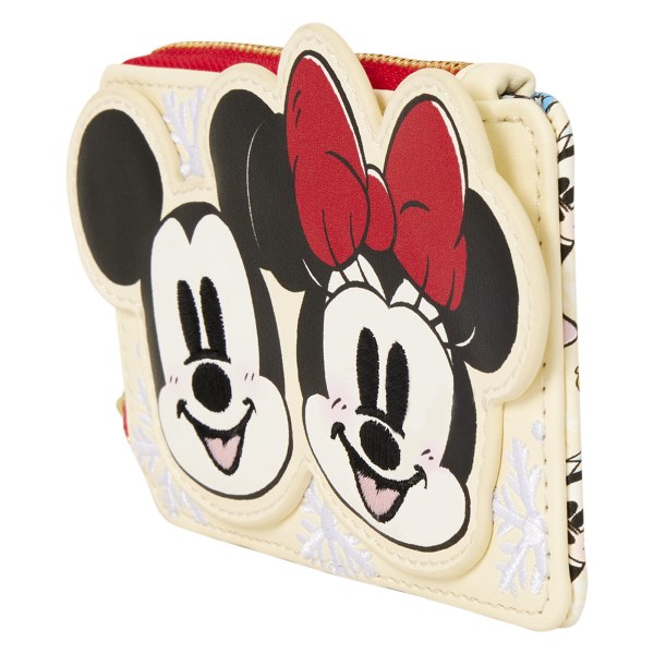 Porte-cartes Mickey et ses amis fêtes de Noël - Disney Loungefly
