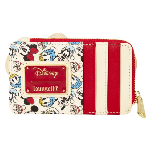 Porte-cartes Mickey et ses amis fêtes de Noël - Disney Loungefly