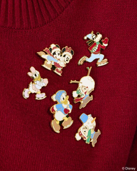 Pin's Mystère Mickey et ses amis Activités d'Hiver - Disney Loungefly