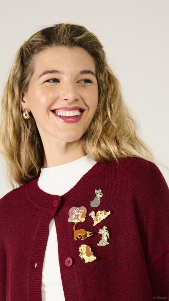 Pin's mystère La Belle et le Clochard - Disney Loungefly