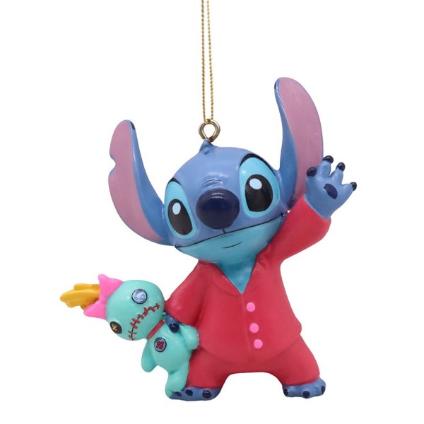 Disney - Suspension 3D Stitch en pyjama