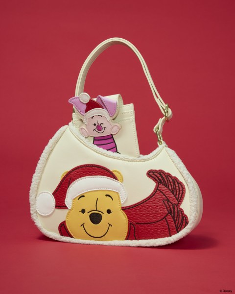 Sac à bandoulière de Noël Winnie l'Ourson et Porcinet - Disney Loungefly