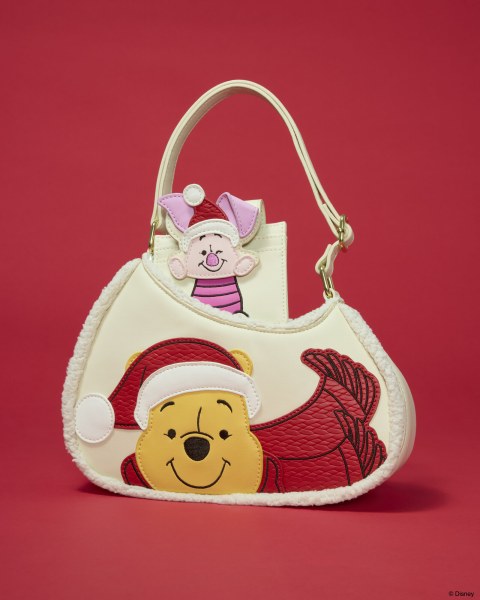 Sac à bandoulière de Noël Winnie l'Ourson et Porcinet - Disney Loungefly