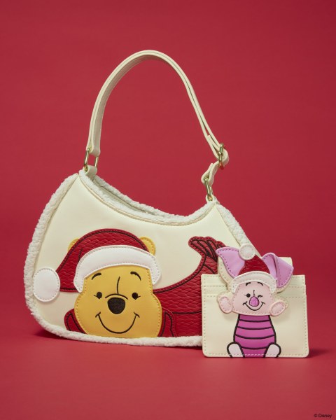 Sac à bandoulière de Noël Winnie l'Ourson et Porcinet - Disney Loungefly
