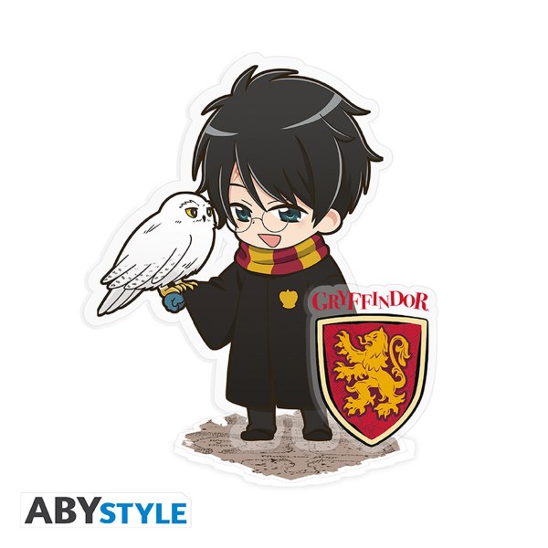 HARRY POTTER - Pack Mug 320 ml + Acryl® + Cartes postales « Poudlard »