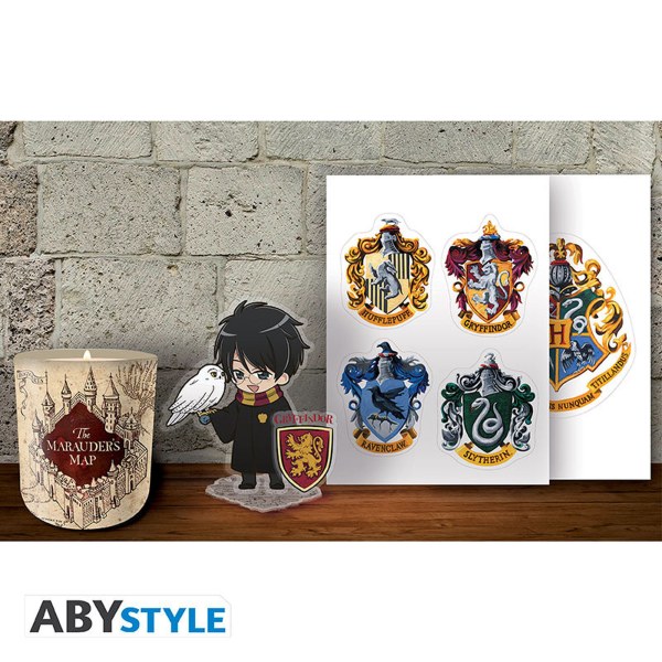 HARRY POTTER - Pack Bougie + Acryl® + Stickers