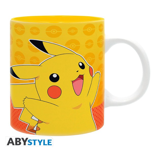 POKEMON - Cahier A5 + Mug 320 ml + Cartes postales Pikachu
