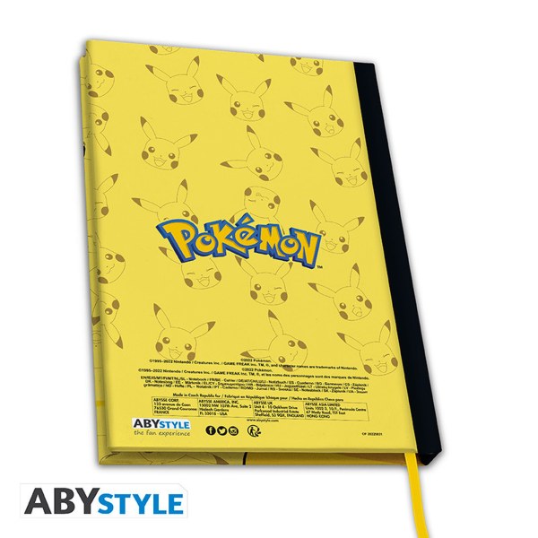 POKEMON - Cahier A5 + Mug 320 ml + Cartes postales Pikachu