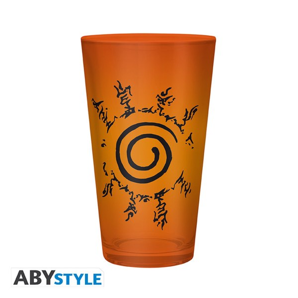 NARUTO SHIPPUDEN - Pack Verre XXL + Pin's + Carnet Konoha