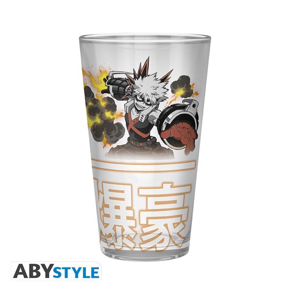 MY HERO ACADEMIA - Pack Verre XXL + Pin's + Carnet Héros